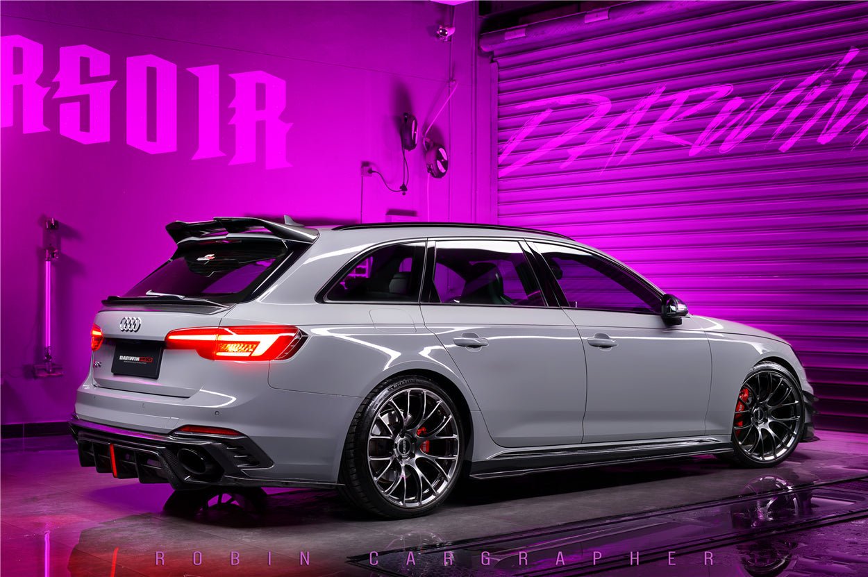 2017 - 2024 Audi RS4 B9 & B9.5 BKSSII Style Roof Spoiler