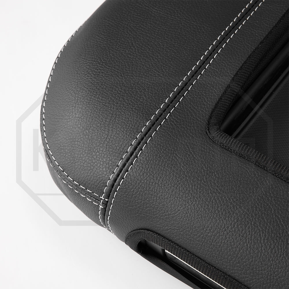 GMC Sierra T1XX Leather Center Console Lid Armrest Cover 2019-2026