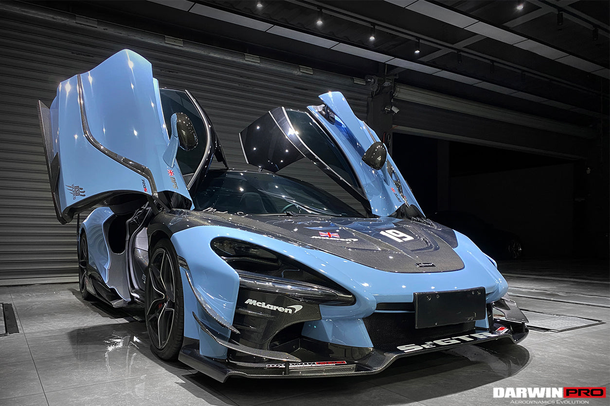 2017 - 2021 McLaren 720s Se²NWB Style Carbon Fiber Side Door Trims