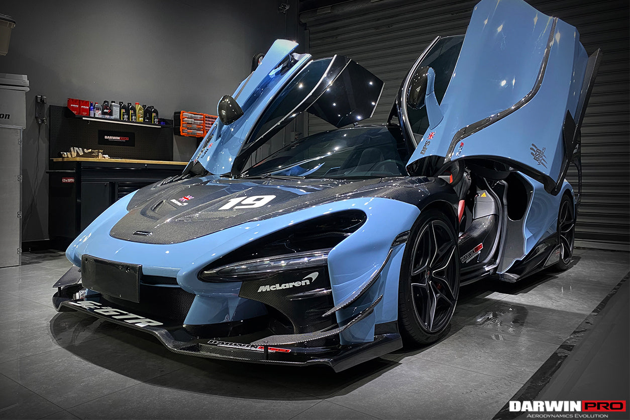 2017 - 2021 McLaren 720s Se²NWB Style Carbon Fiber Side Door Trims