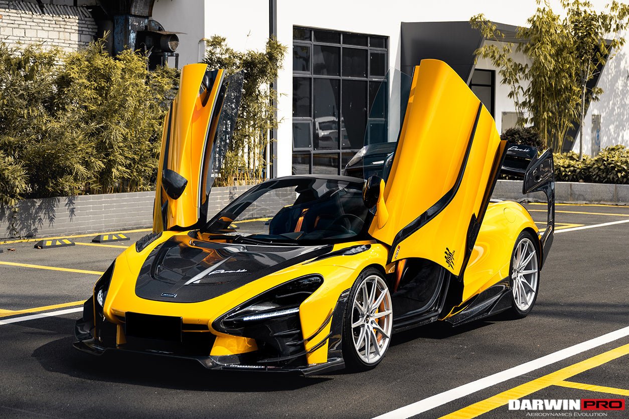2017 - 2021 McLaren 720S Se²NWB Style Carbon Fiber Side Door Trims