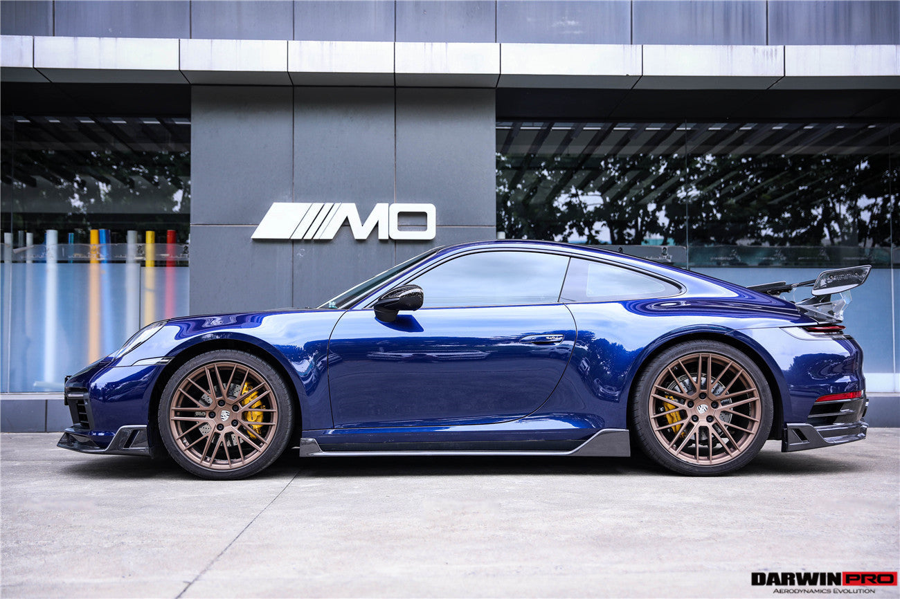 2019 - 2023 Porsche 911 992 Carrera S & 4 & 4S & Targa & Cabriolet BKSS Style Side Skirts