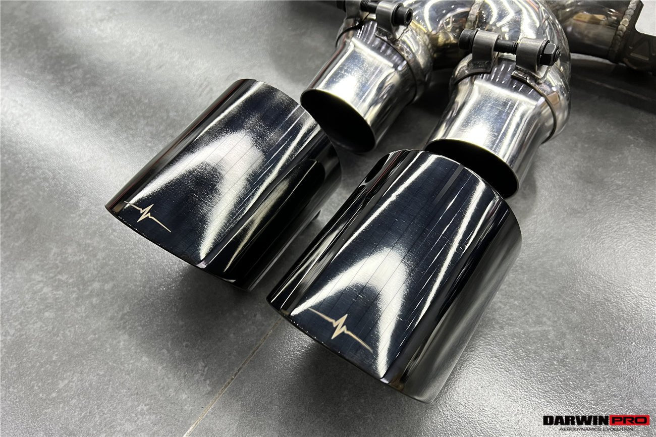 2019 - 2024 Porsche 911 992 Carrera/S/4/4S/Targa/Cabriolet Exhaust (for GT3 Style Bumper)