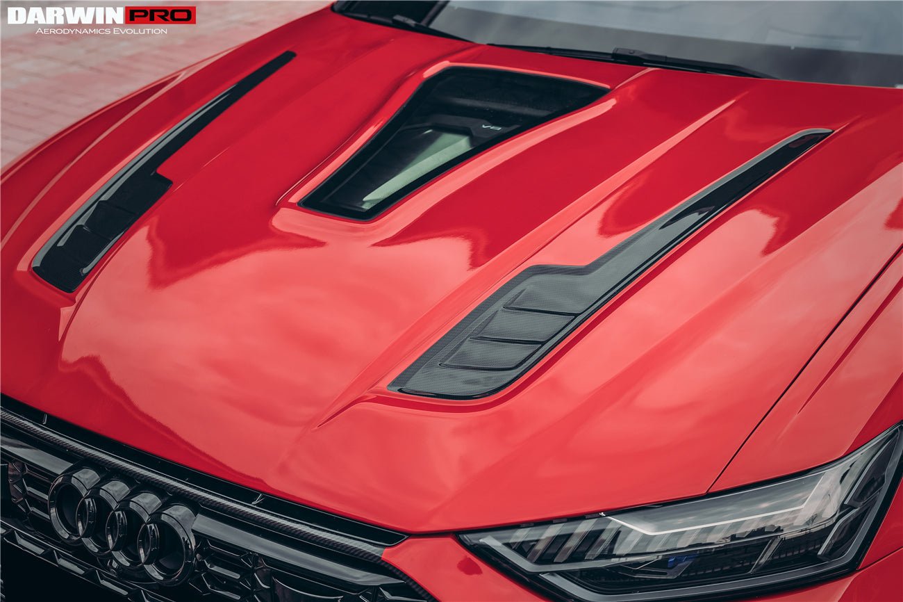 2019 - 2023 Audi RS6 Avant C8 IMP Performance Partial Carbon Fiber Hood