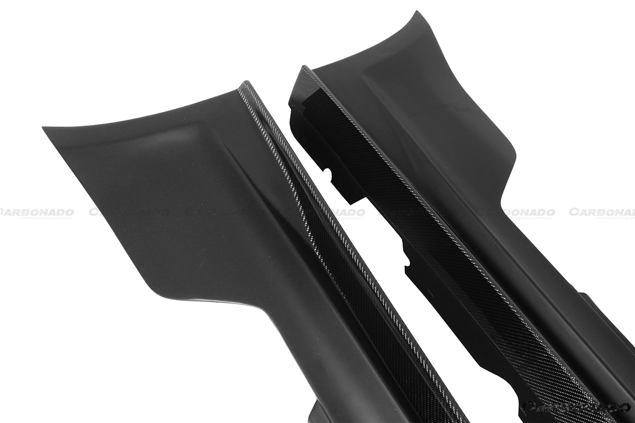 2008-2013 BMW 1M Only RZ Style Carbon FIber Side Skirts
