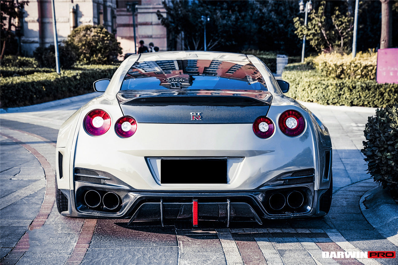2008 - 2022 Nissan GTR R35 CBA/DBA/EBA DLK Style Carbon Fiber Trunk