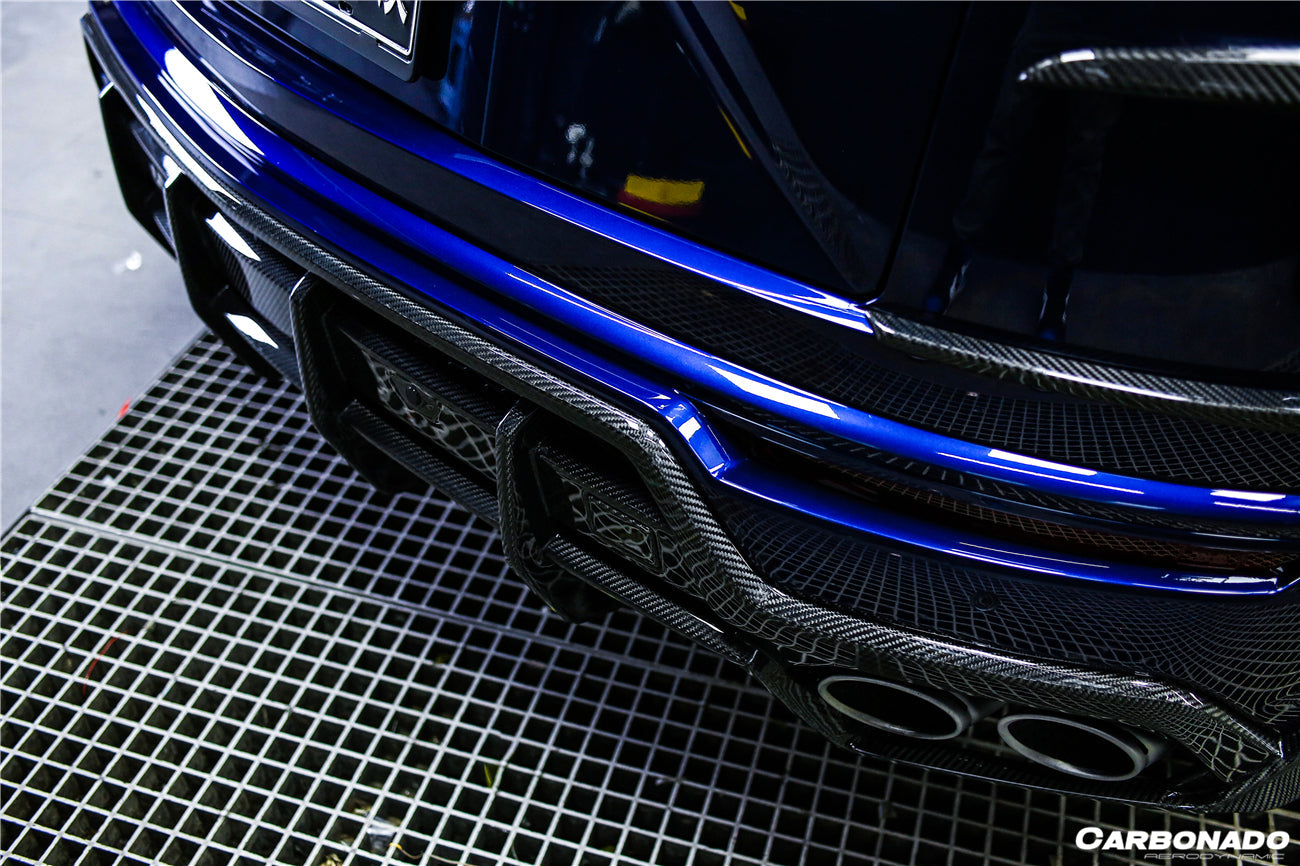 2018 - 2022 Lamborghini URUS TC Style Dry Carbon Fiber Rear Diffuser