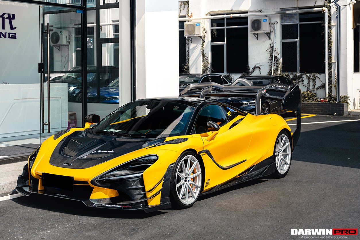 2017 - 2021 McLaren 720S Se²NWB Style Carbon Fiber Side Skirts