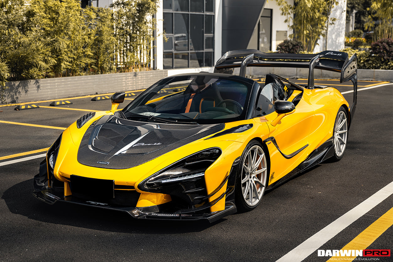 2017 - 2021 McLaren 720s Se²NWB Style Carbon Fiber Side Door Trims