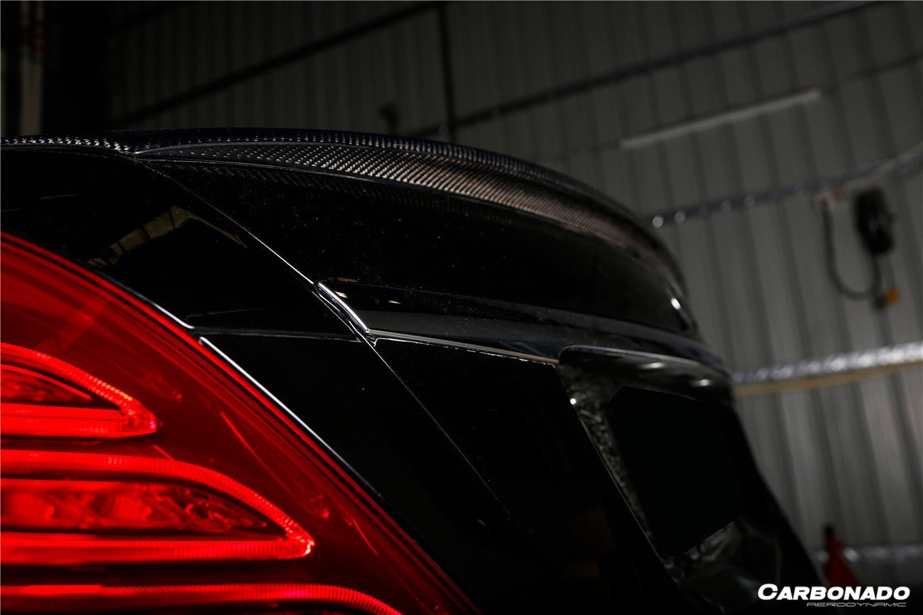 2014 - 2020 Mercedes Benz S63 W222 Sedan MSY Style Trunk Spoiler