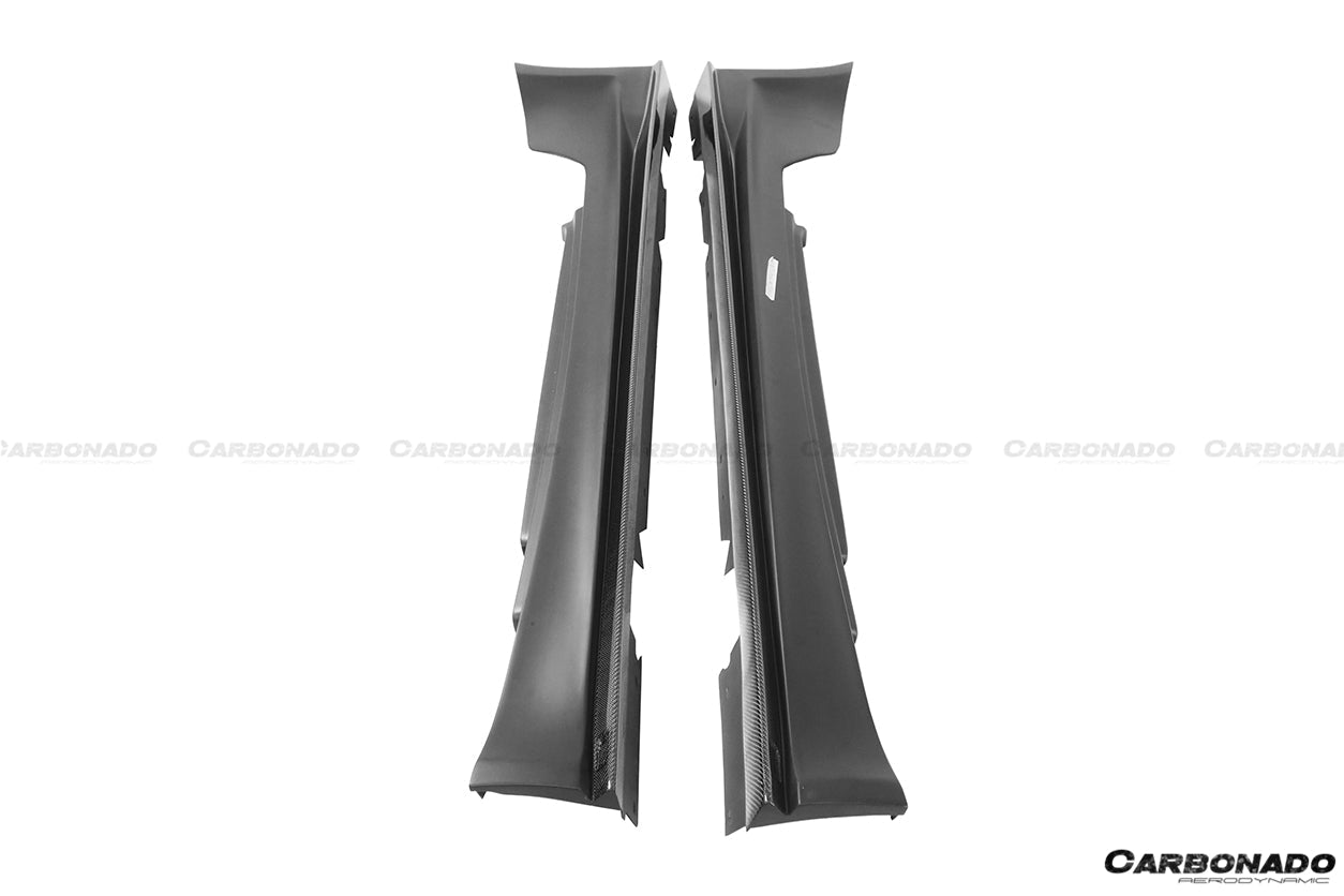 2008-2013 BMW 1M Only RZ Style Carbon FIber Side Skirts