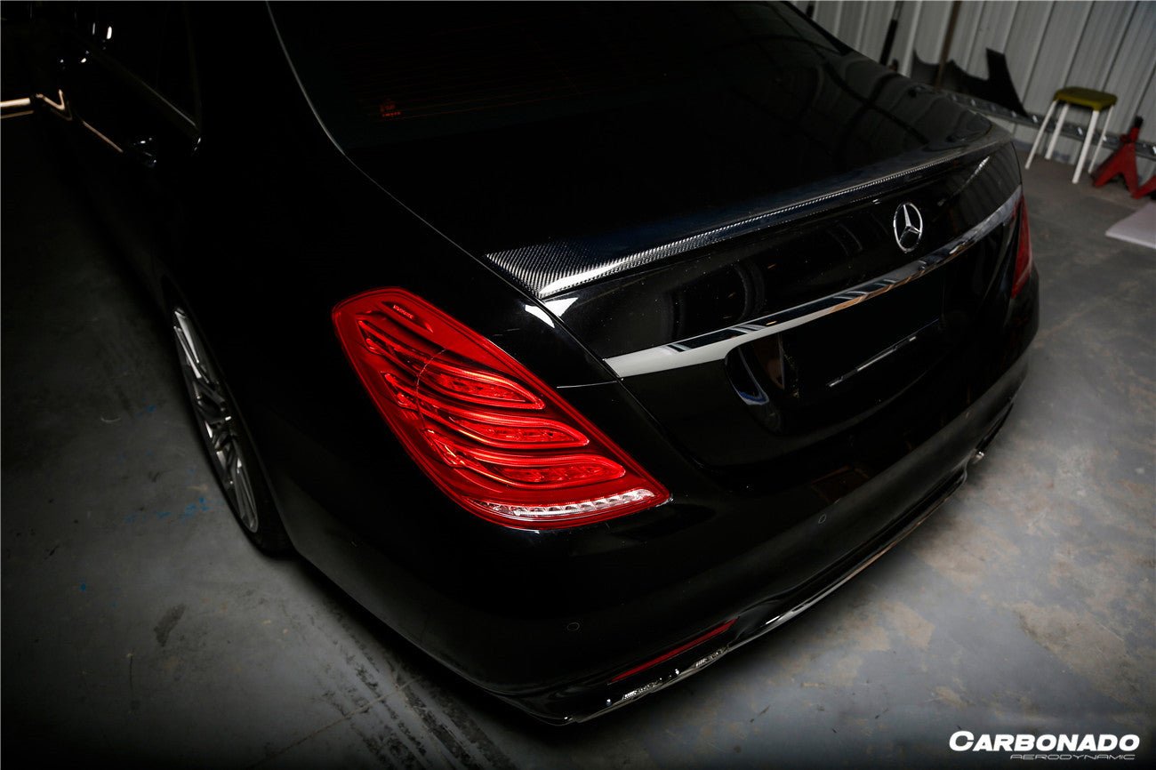 2014 - 2020 Mercedes Benz S63 W222 Sedan MSY Style Trunk Spoiler