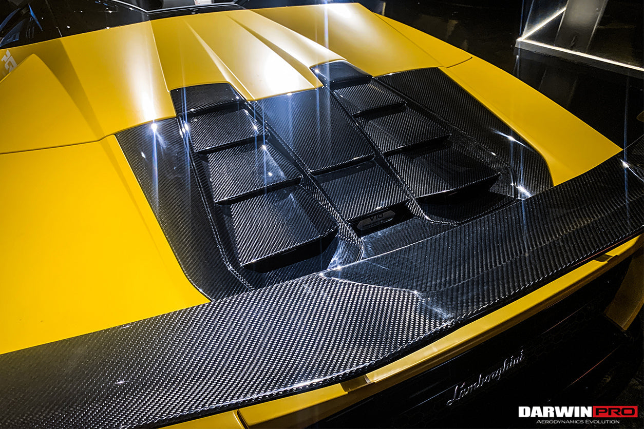 2019 - 2023 Lamborghini Huracan EVO Spyder OD Style Dry Carbon Engine Trunk Hood