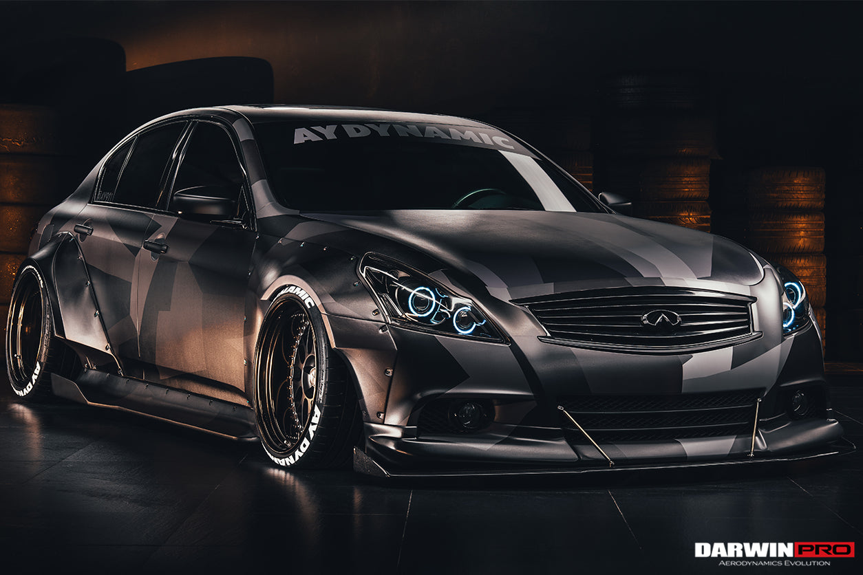 2010 - 2013 Infiniti G25/G37 Sedan BKSS Style Side Skirts