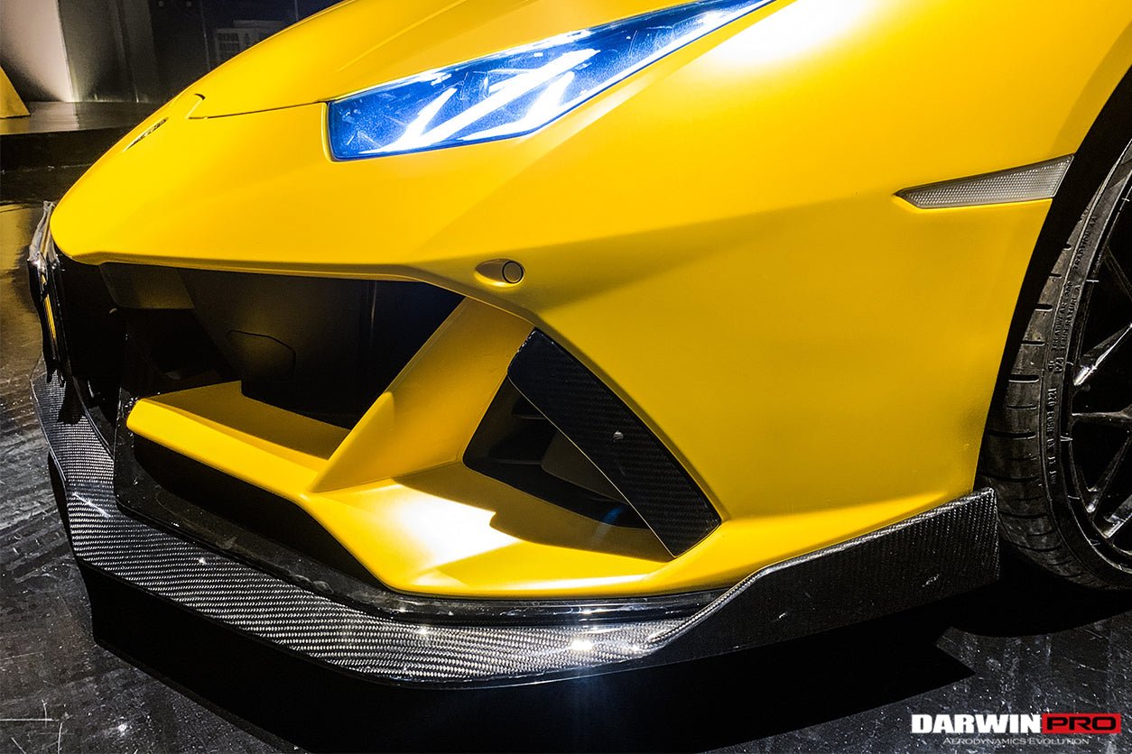 2019 - 2023 Lamborghini Huracan EVO 4WD OD Style Dry Carbon Front Lip