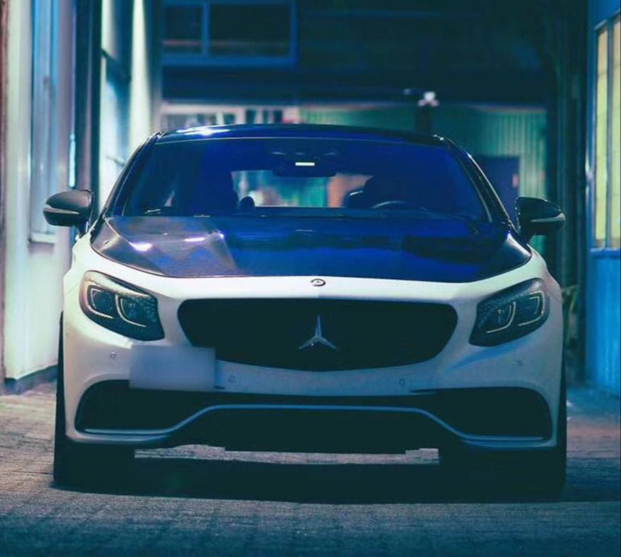 2014 - 2017 Mercedes Benz C217 S63/S65 AMG Coupe Carbon Fiber Hood