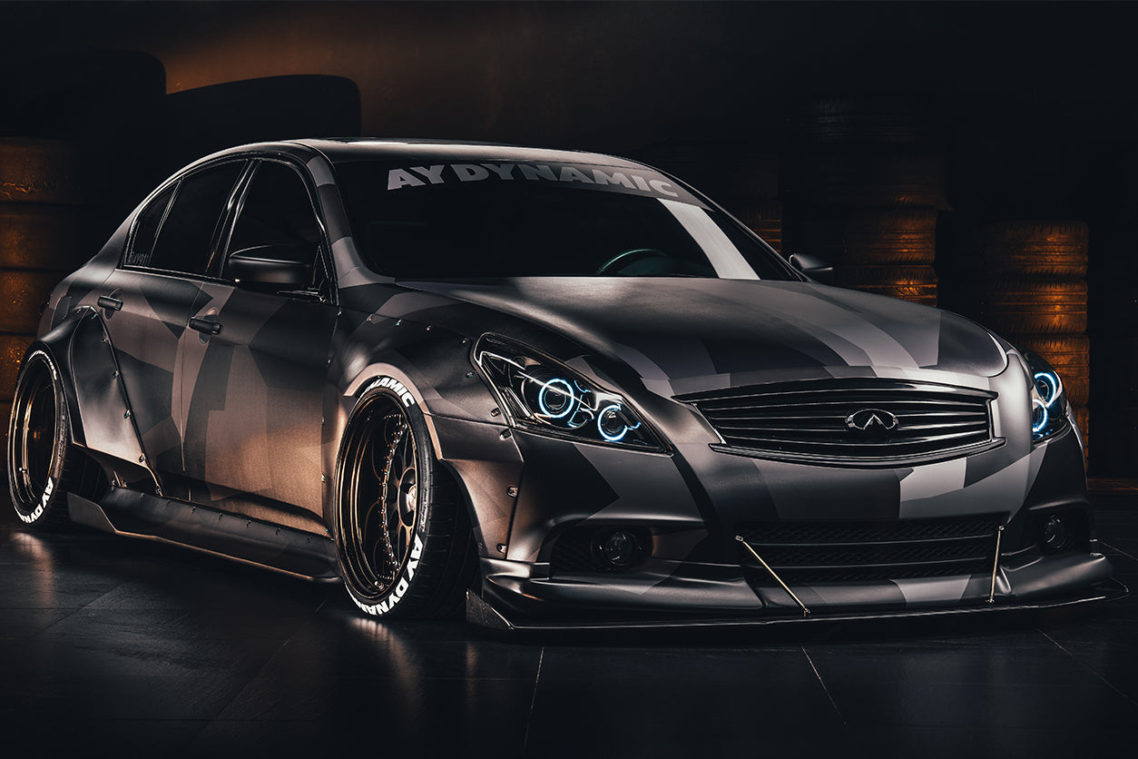 2010 - 2013 Infiniti G25/G37 Sedan BKSS Style Wide Body Kit