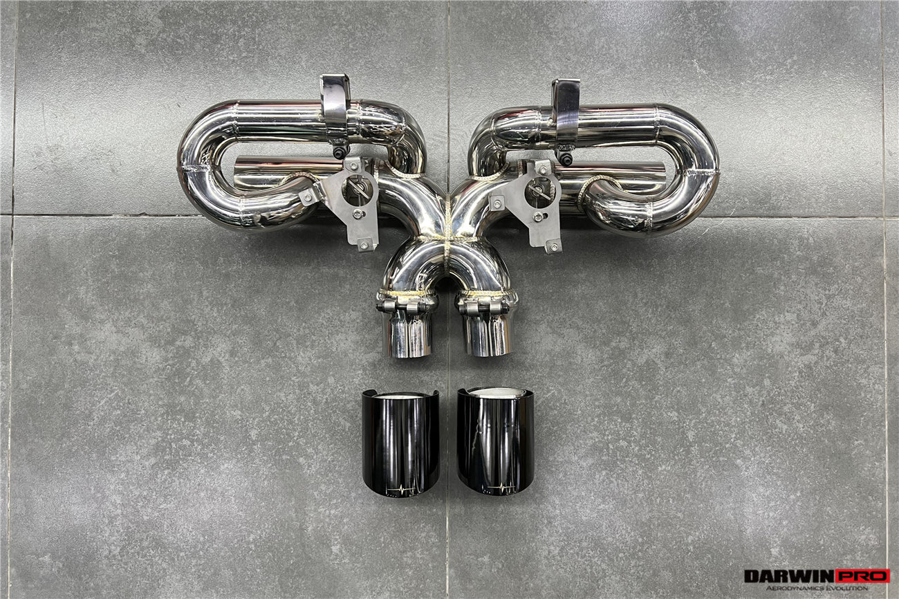 2019 - 2024 Porsche 911 992 Carrera/S/4/4S/Targa/Cabriolet Exhaust (for GT3 Style Bumper)