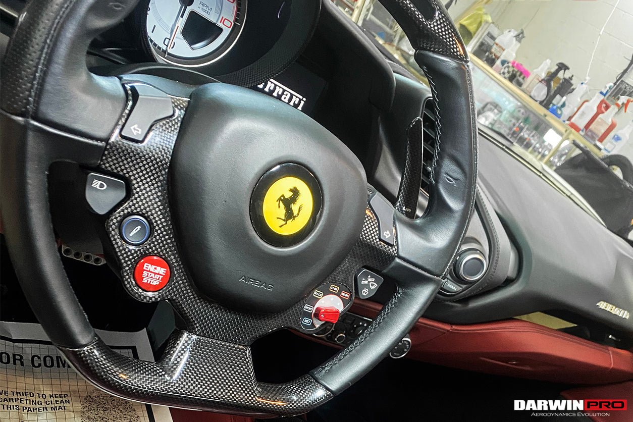 2015 - 2020 Ferrari 488 GTB/Spyder Dry Carbon Fiber Paddles Shift