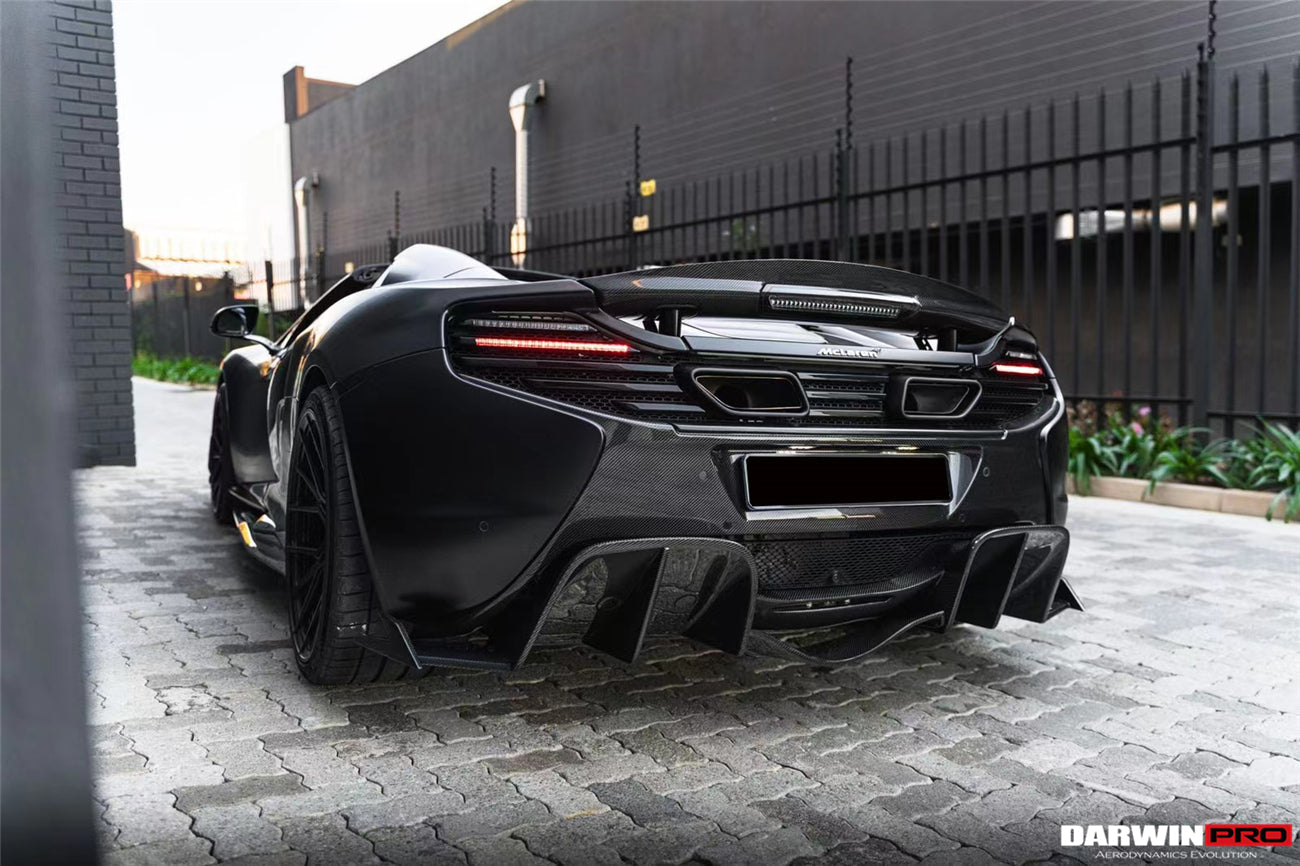 2011 - 2017 McLaren MP4 12C/650s BKSS Style Rear Diffuser
