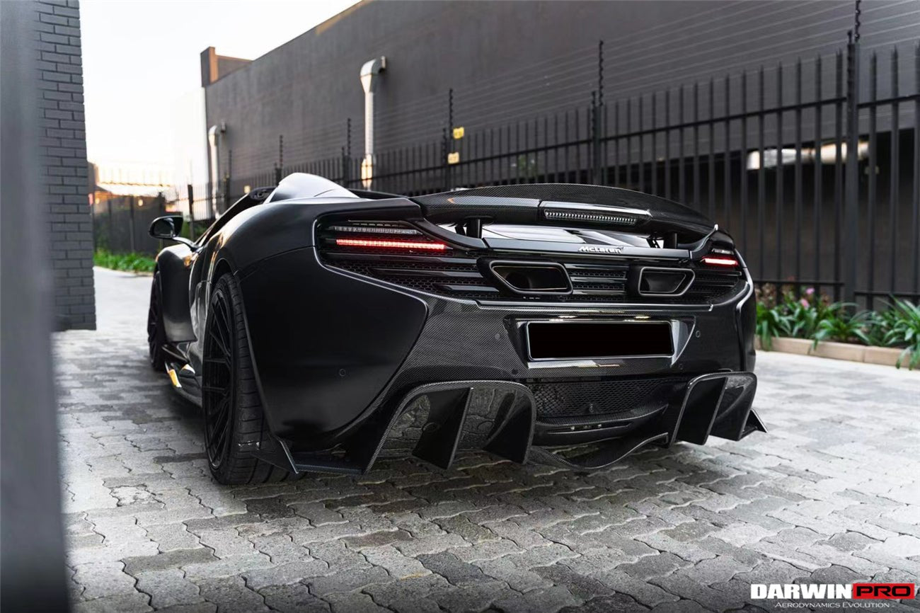 2014 - 2017 McLaren 650s Carbon Fiber Rear Bumper