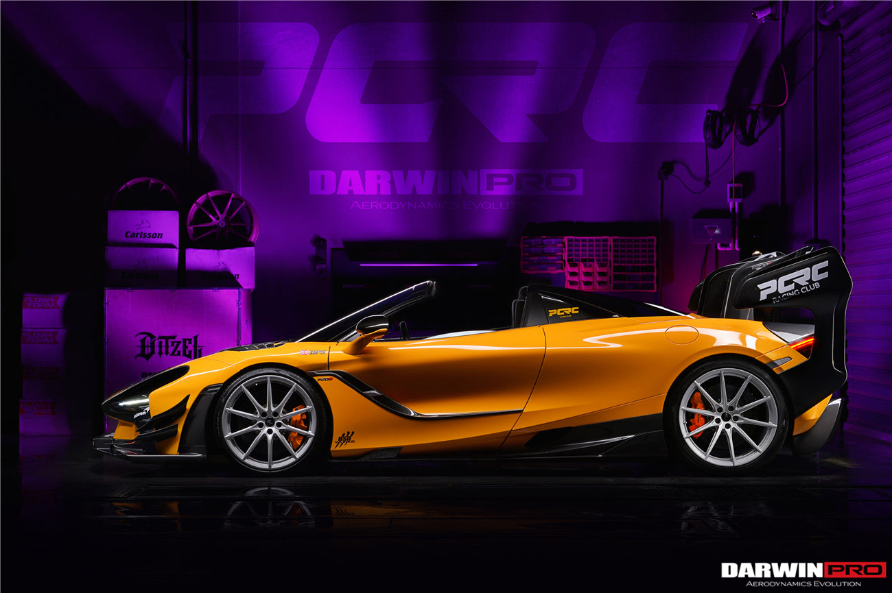 2017 - 2021 McLaren 720s Se²NWB Style Carbon Fiber Side Door Trims