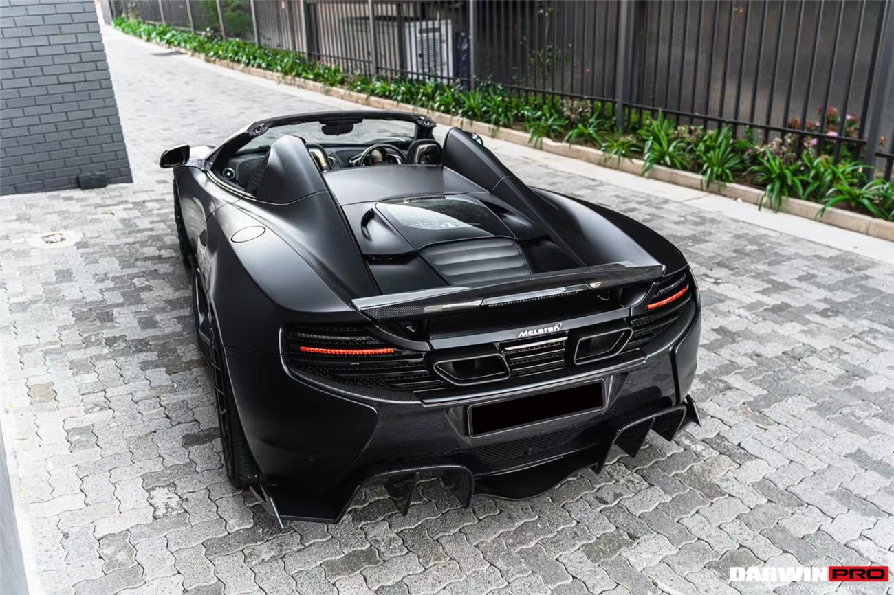 2014 - 2017 McLaren 650s Carbon Fiber Rear Bumper