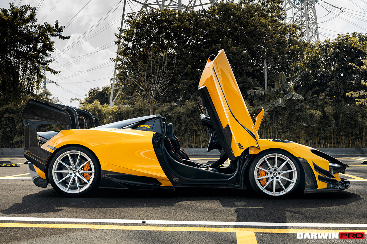 2017 - 2021 McLaren 720s Se²NWB Style Carbon Fiber Side Door Trims