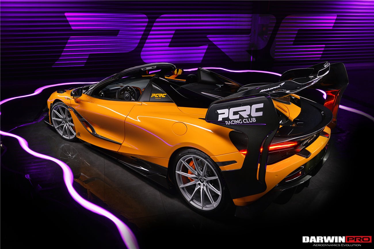 2017 - 2021 McLaren 720S Se²NWB Style Carbon Fiber Side Skirts