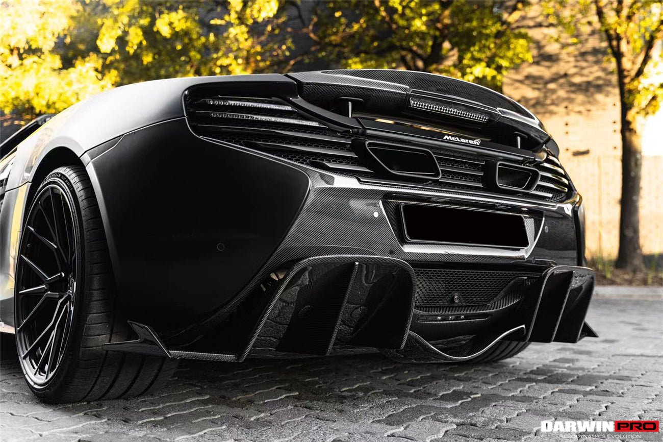 2014 - 2017 McLaren 650s Carbon Fiber Rear Bumper