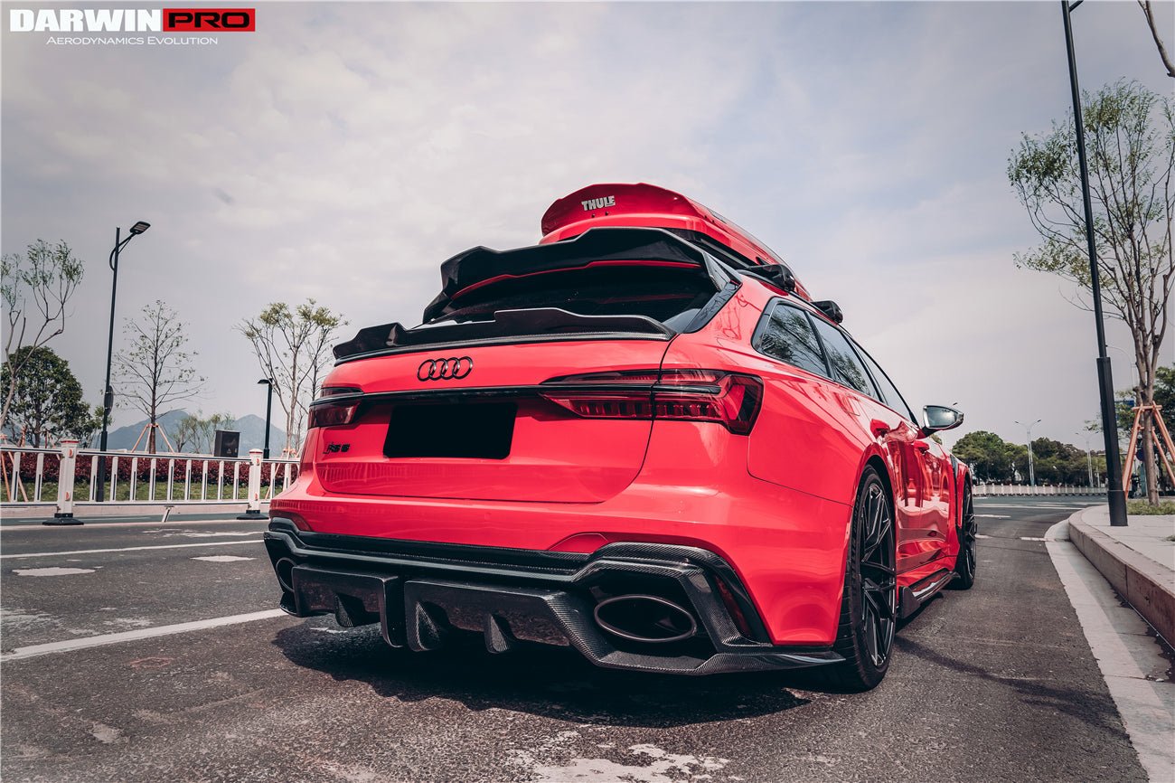 2019 - 2023 Audi RS6 Avant C8 IMP Performance Carbon Fiber Middle Spoiler