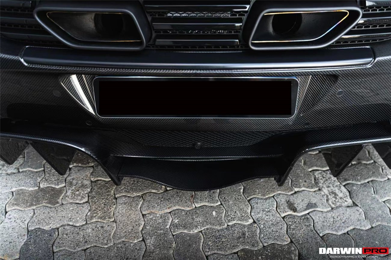 2014 - 2017 McLaren 650s Carbon Fiber Rear Bumper
