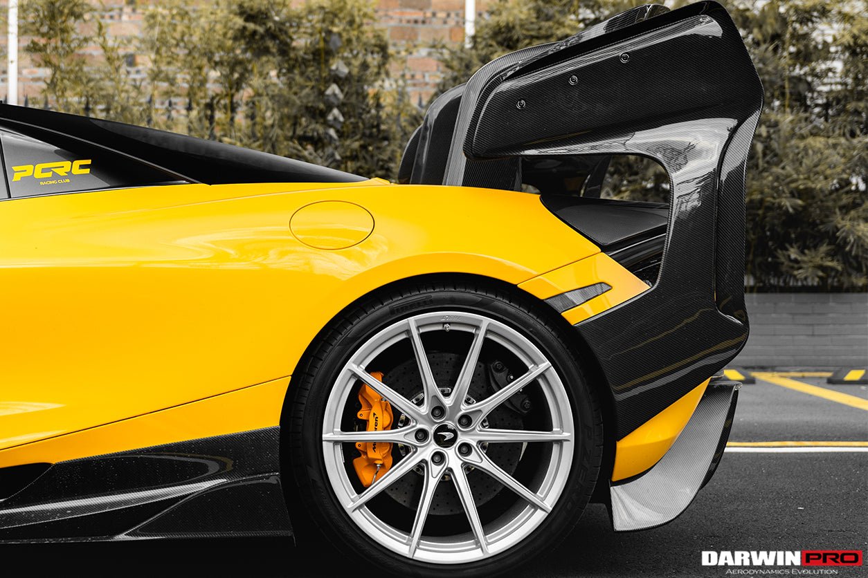 2017 - 2022 McLaren 720S Se²GTR Style Trunk Wing with Side Winglets
