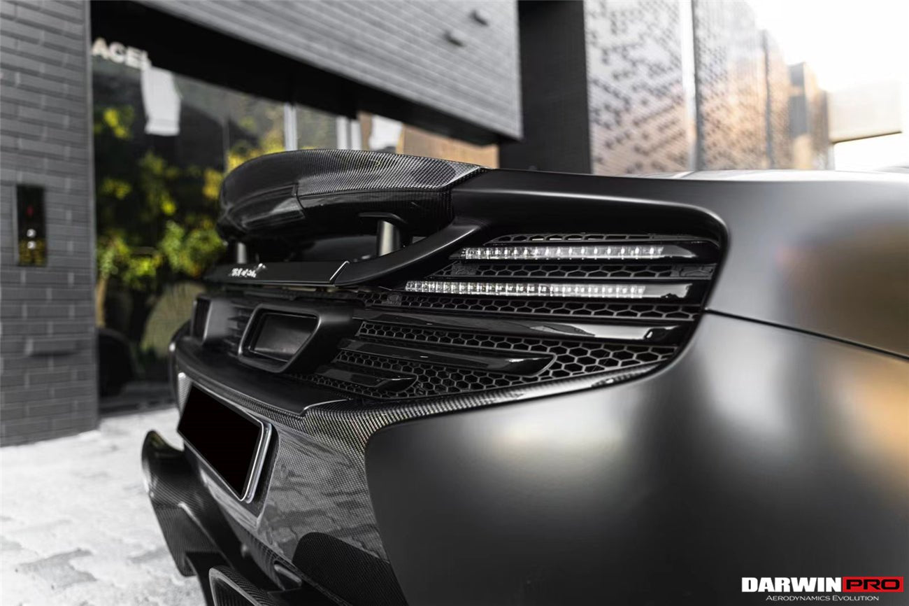 2014 - 2017 McLaren 650s Carbon Fiber Rear Bumper