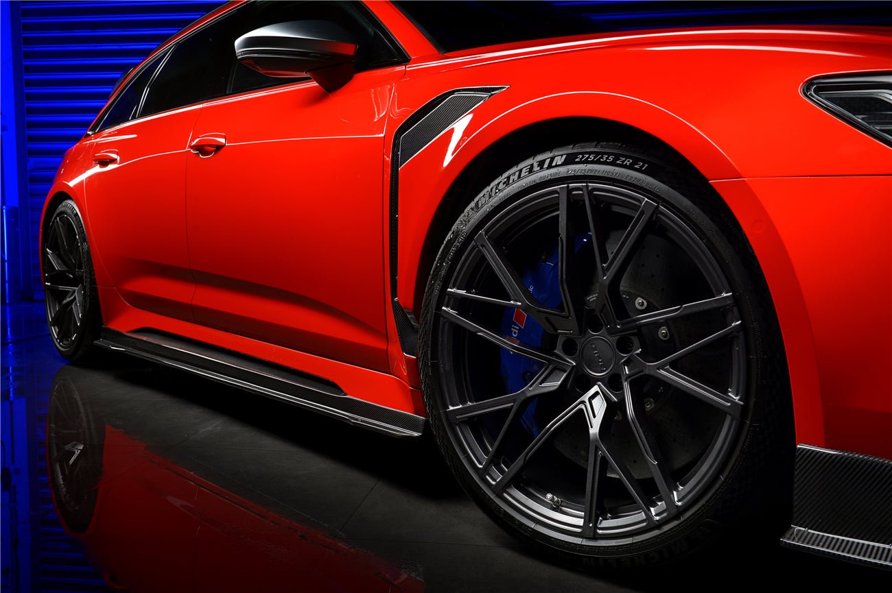 2019 - 2025 Audi RS6 Avant C8 & RS7 Quattro BKSS Style Side Skirts