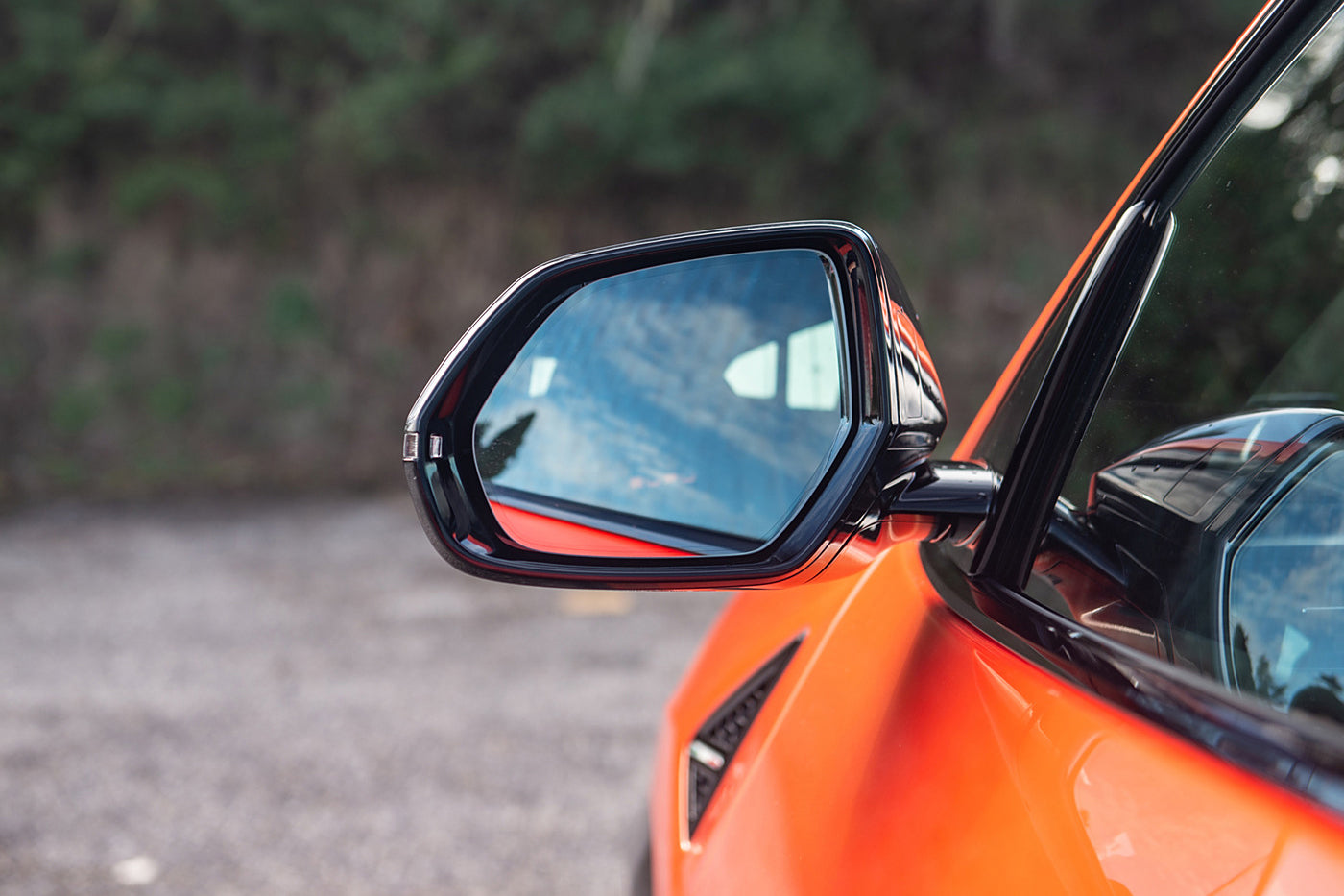2018 - 2024 Lamborghini URUS Convert 2023 Performante Dry Carbon Fiber Mirror Housing (No BSA holes)
