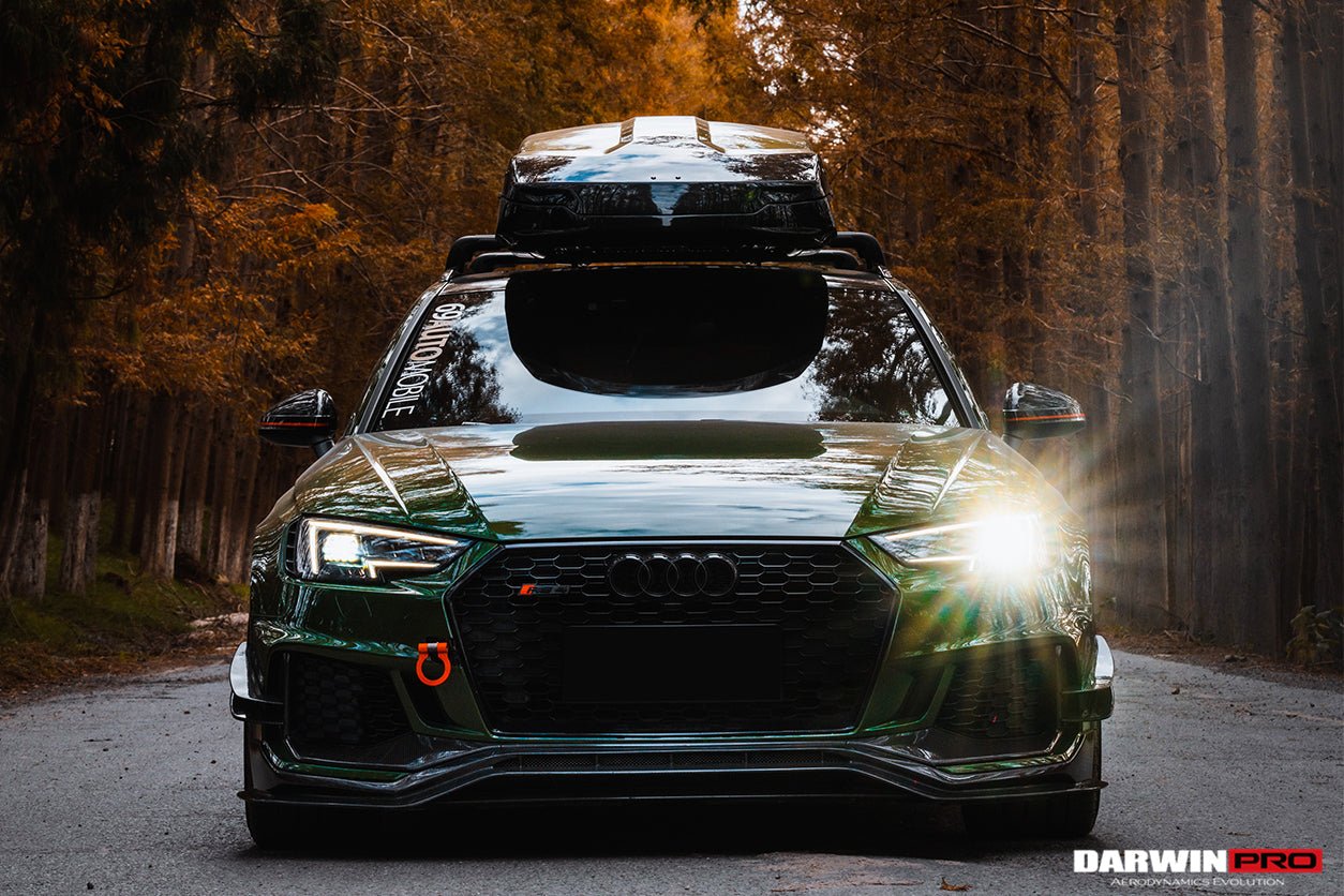 2017 - 2019 Audi RS4 B9 BKSS Style Front Canards