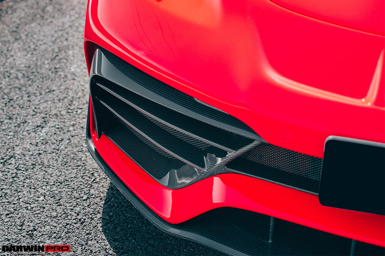 2016 - 2020 Porsche 718 Cayman & Boxster Stuttmate Part Carbon Fiber Front Bumper