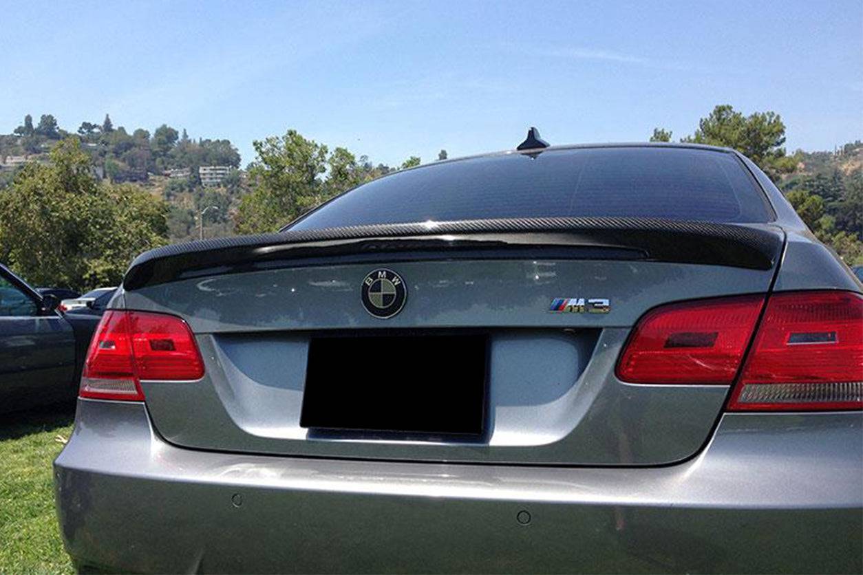 2008-2012 BMW M3 E92 AKM Style Carbon Turnk Spoiler - Carbonado