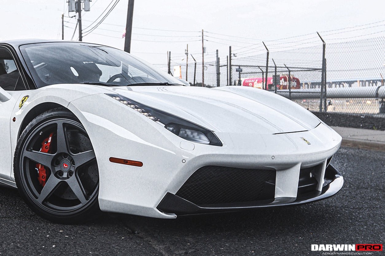 2015-2020 Ferrari 488 GTB & Spider Carbon Fiber Front Lip