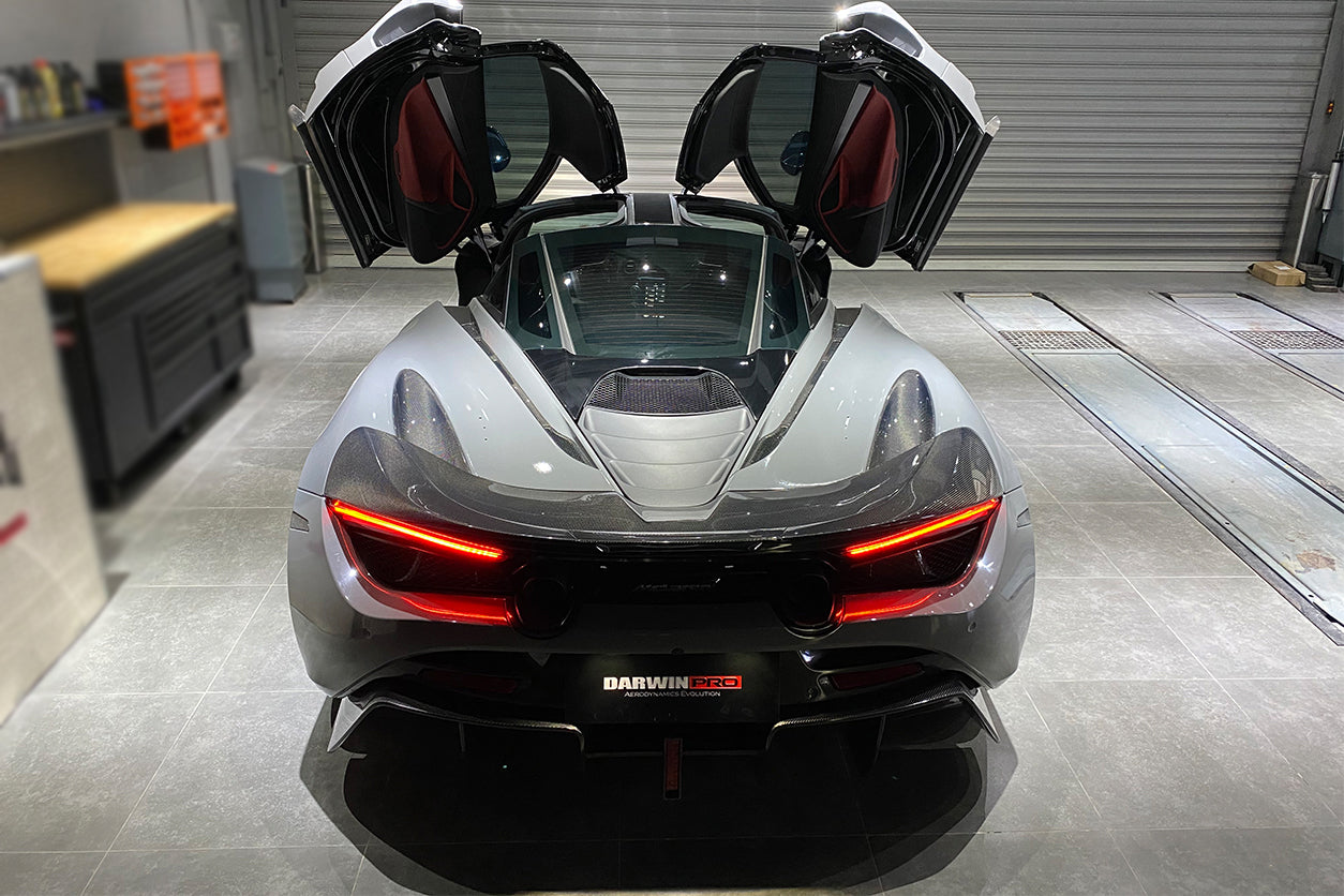 2017 - 2021 McLaren 720s Se²NWB Style Carbon Fiber Trunk Spoiler