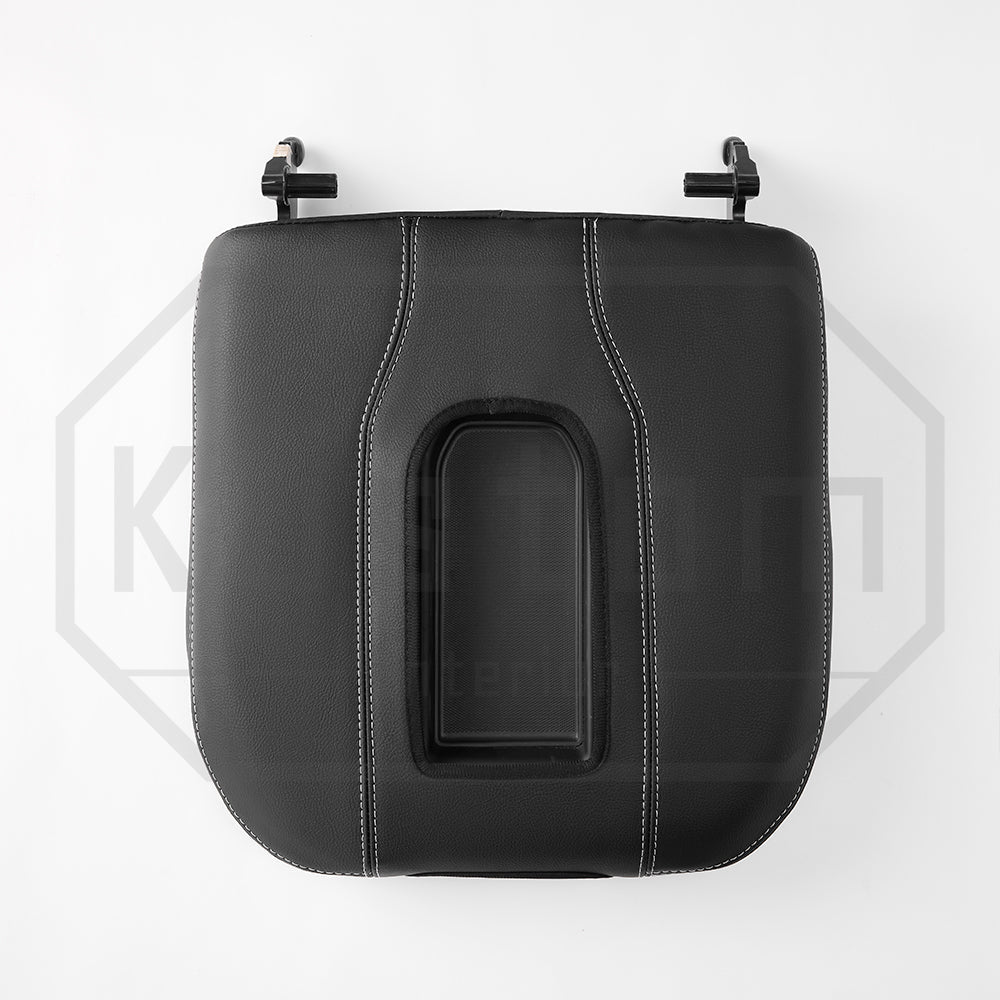 GMC Sierra T1XX Leather Center Console Lid Armrest Cover 2019-2026