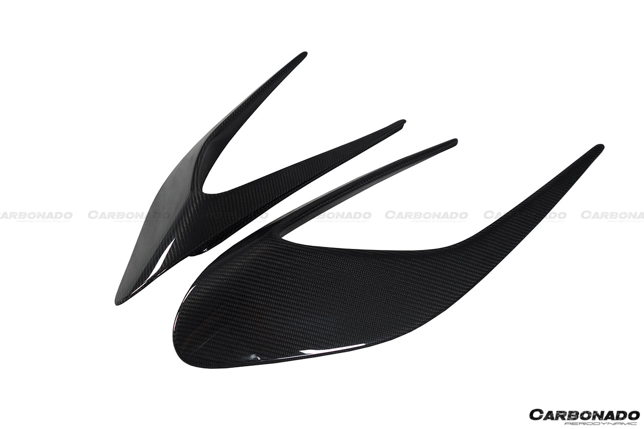 2015 - 2020 Ferrari 488 GTB/Spyder MSY Style Carbon Fiber Side Air Intake Flaps