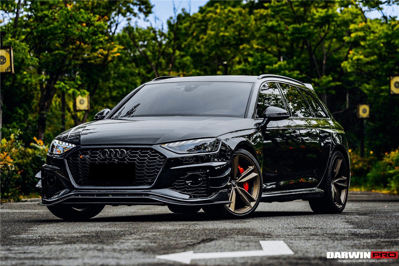 2020 - 2024 Audi RS4 B9.5 BKSS Style Carbon Fiber Front Lip