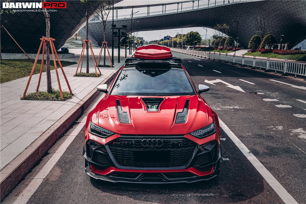 2019 - 2023 Audi RS6 Avant C8 IMP Performance Partial Carbon Fiber Hood