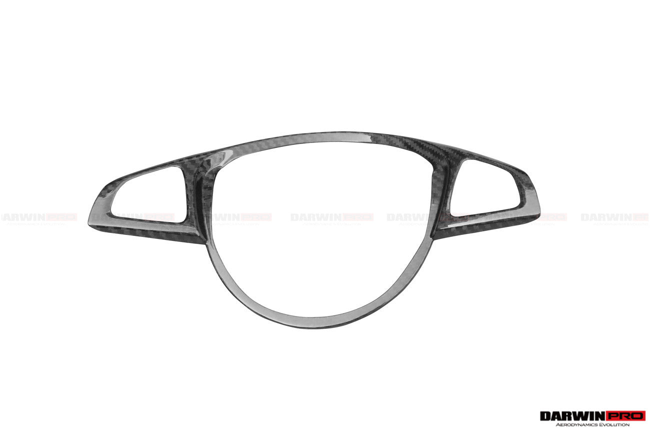 Mercedes Benz AMG Steering Wheel Trim (W205 C63) | Carbon Fiber Interior | 2015 - 2018