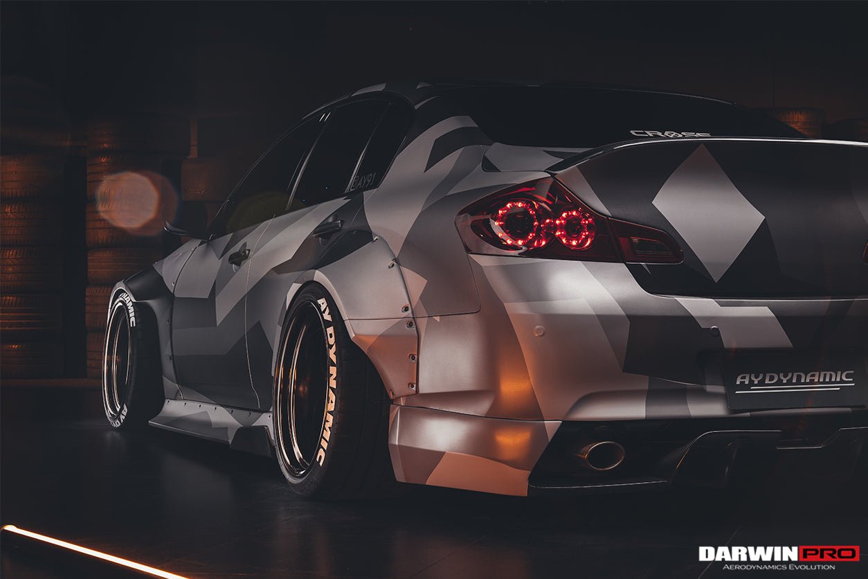 2010 - 2013 Infiniti G25/G37 Sedan BKSS Style Side Skirts