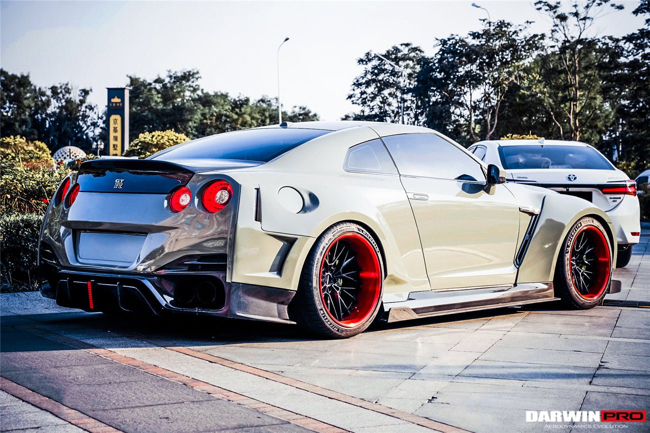 2008 - 2022 Nissan GTR R35 CBA/DBA/EBA DLK Style Carbon Fiber Trunk