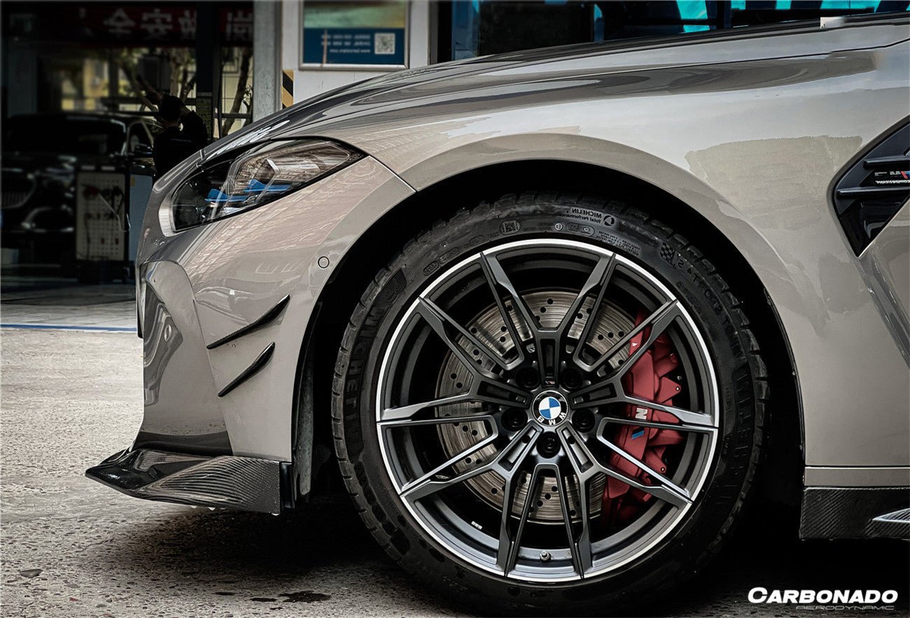 2021-2025 BMW M3 G80 M4 G82 G83 MP Style Carbon Fiber Front Canards