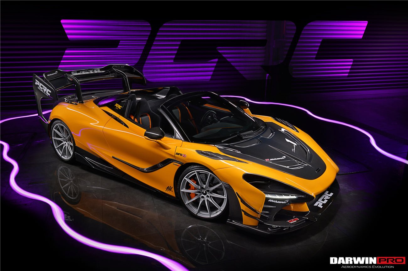 2017 - 2021 McLaren 720S Se²NWB Style Carbon Fiber Side Door Trims